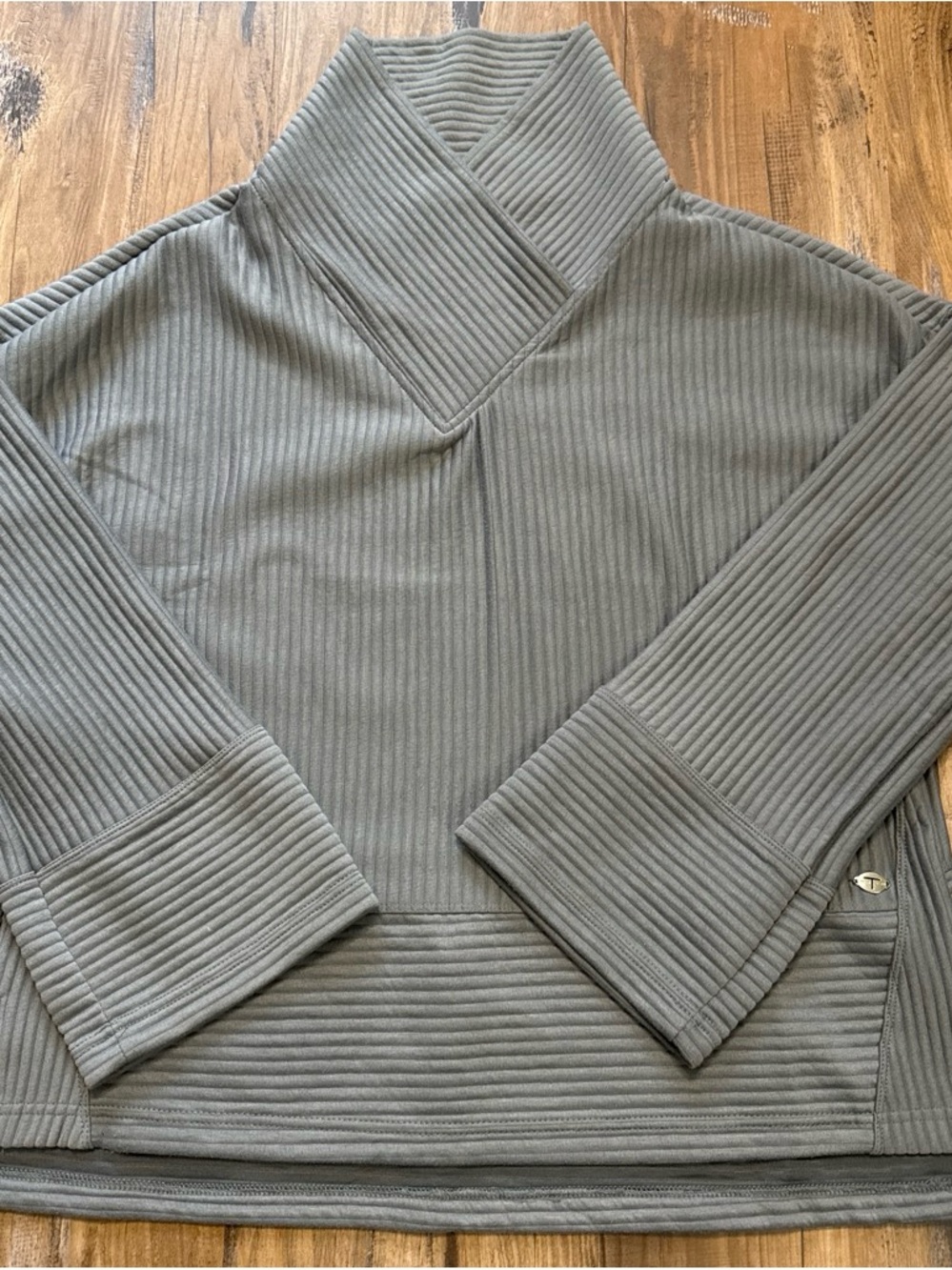 Tahari Sport Turtleneck - Gray